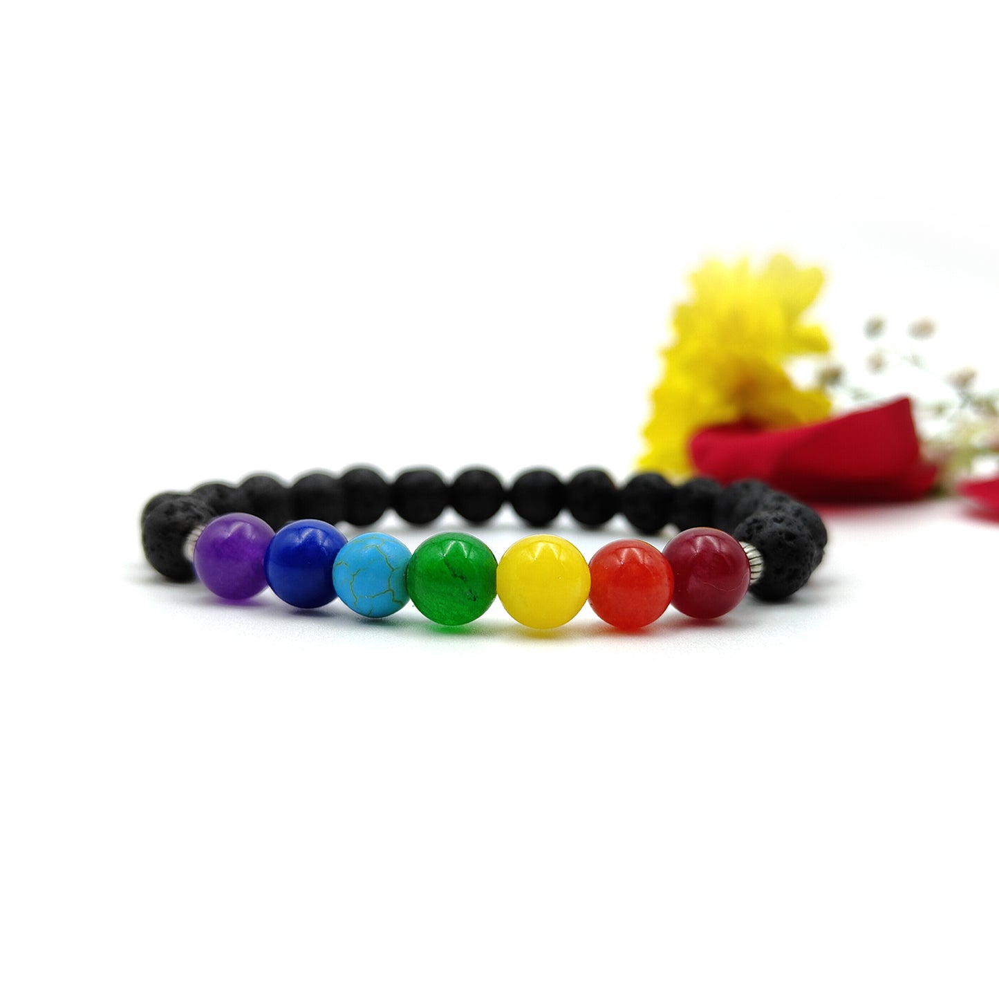 7 Chakra Healing Bracelet (8mm)
