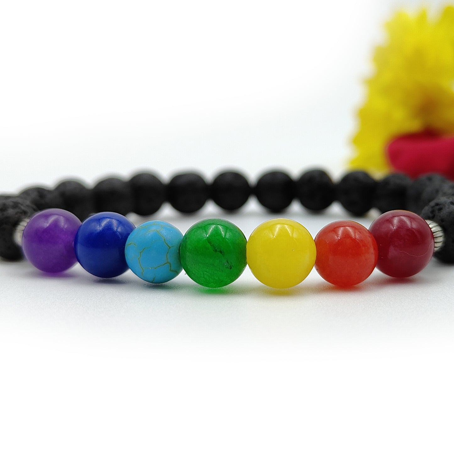 7 Chakra Healing Bracelet (8mm)
