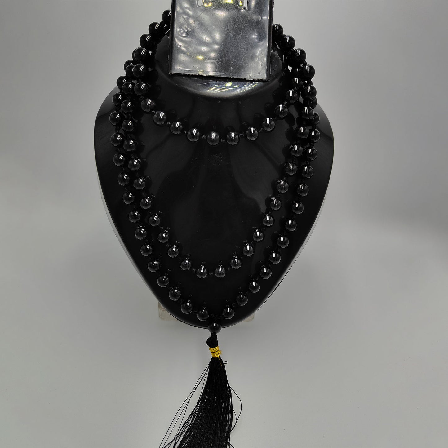 Black Obsidian Mala