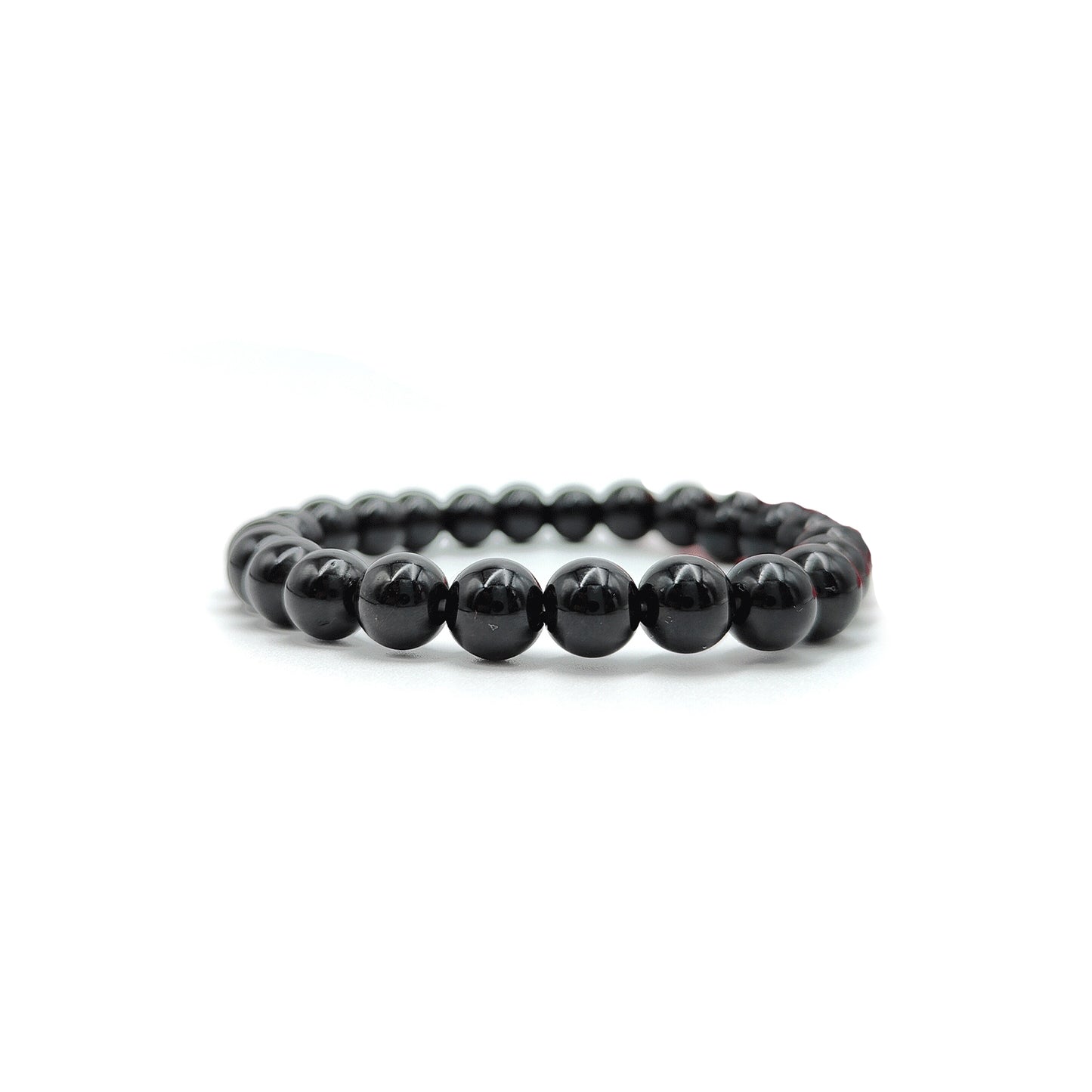Black Obsidian Bracelet For Protection & Problem Solver-(8mm)