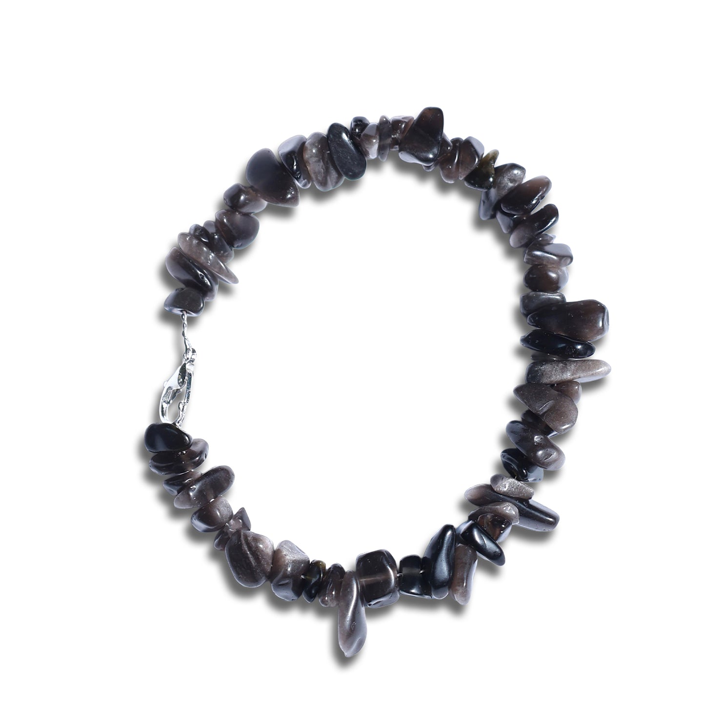 Black Agate Chips Bracelet