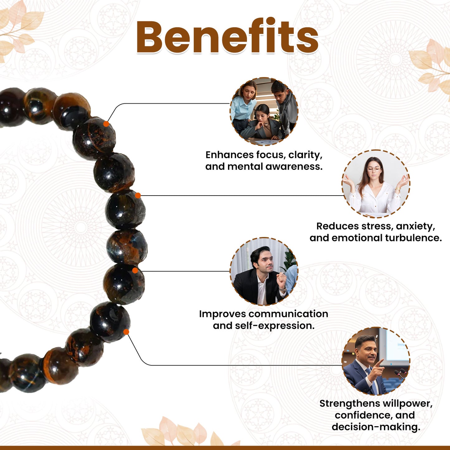 Blue Tiger Eye Bracelet