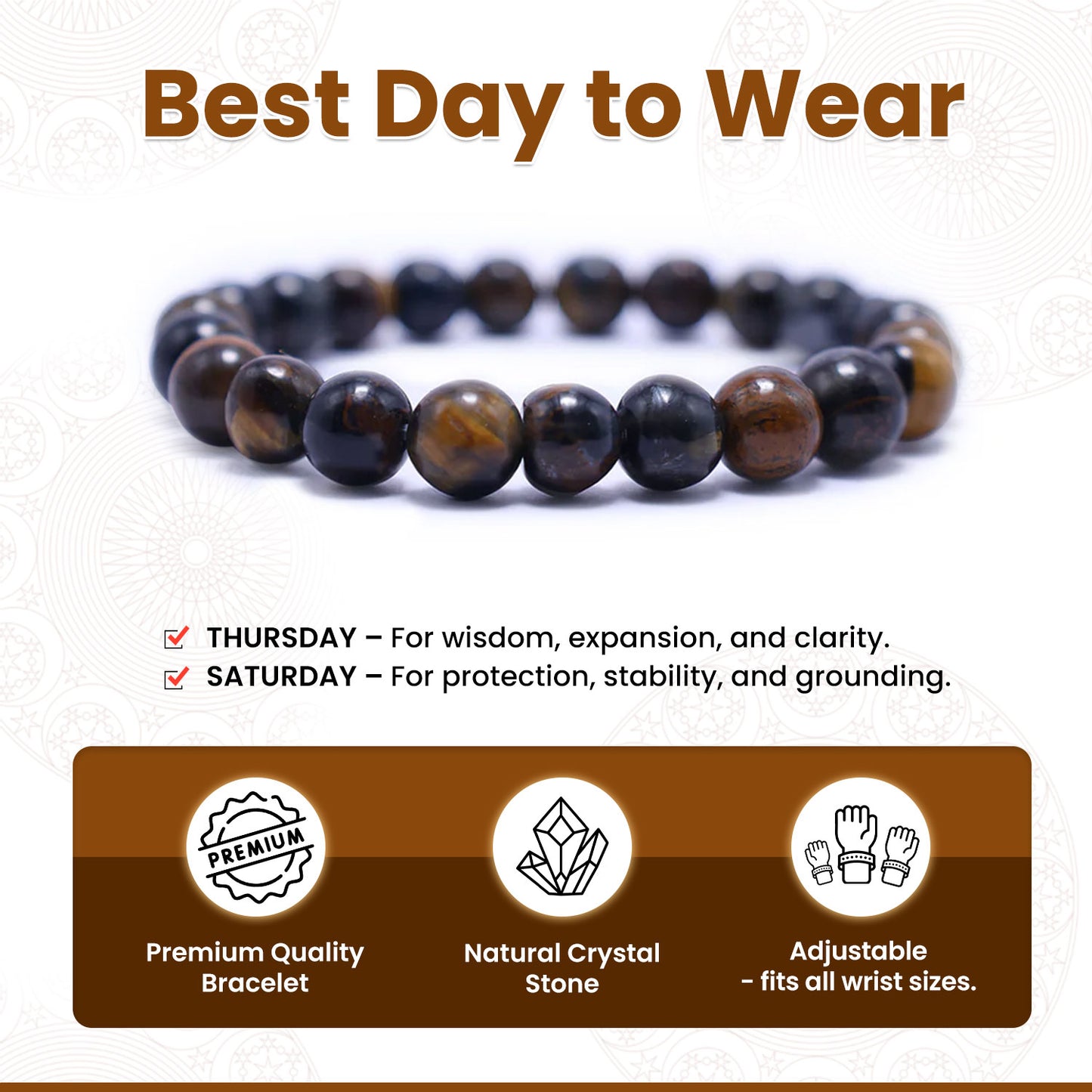 Blue Tiger Eye Bracelet