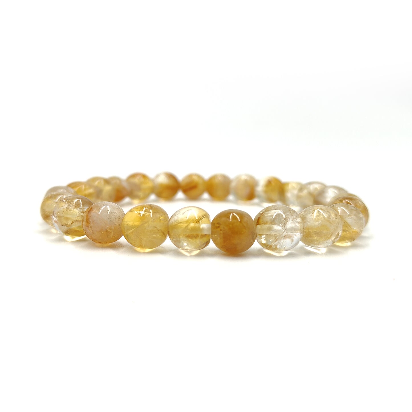 Citrine Bracelet For Prosperity & Success-(8mm)