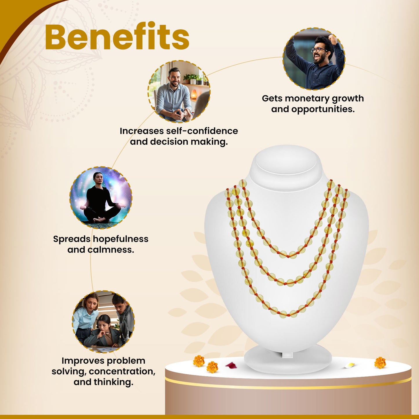 Citrine Mala