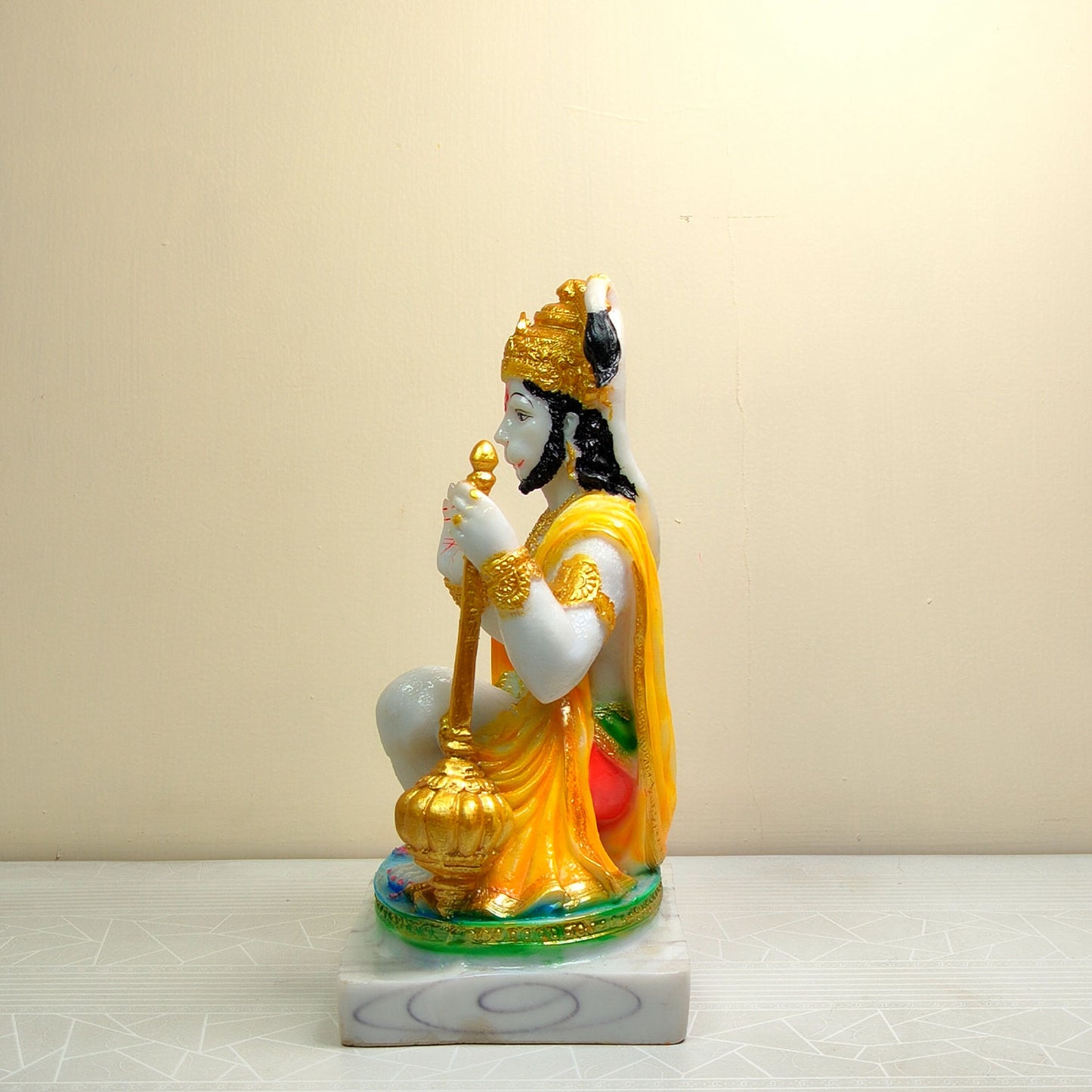 Divine Hanuman Ji Idol -Marble Dust