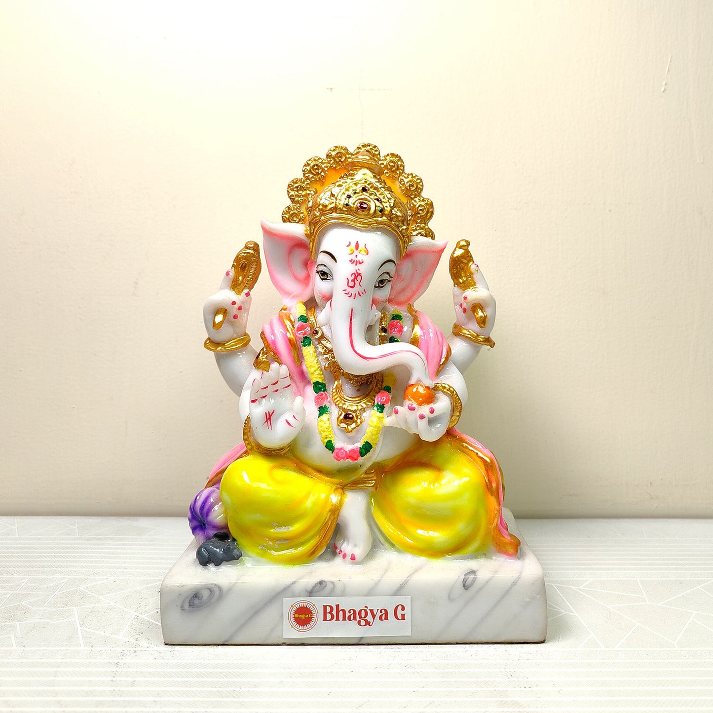 Divine Vighnaharta Ganesha Small Idol
