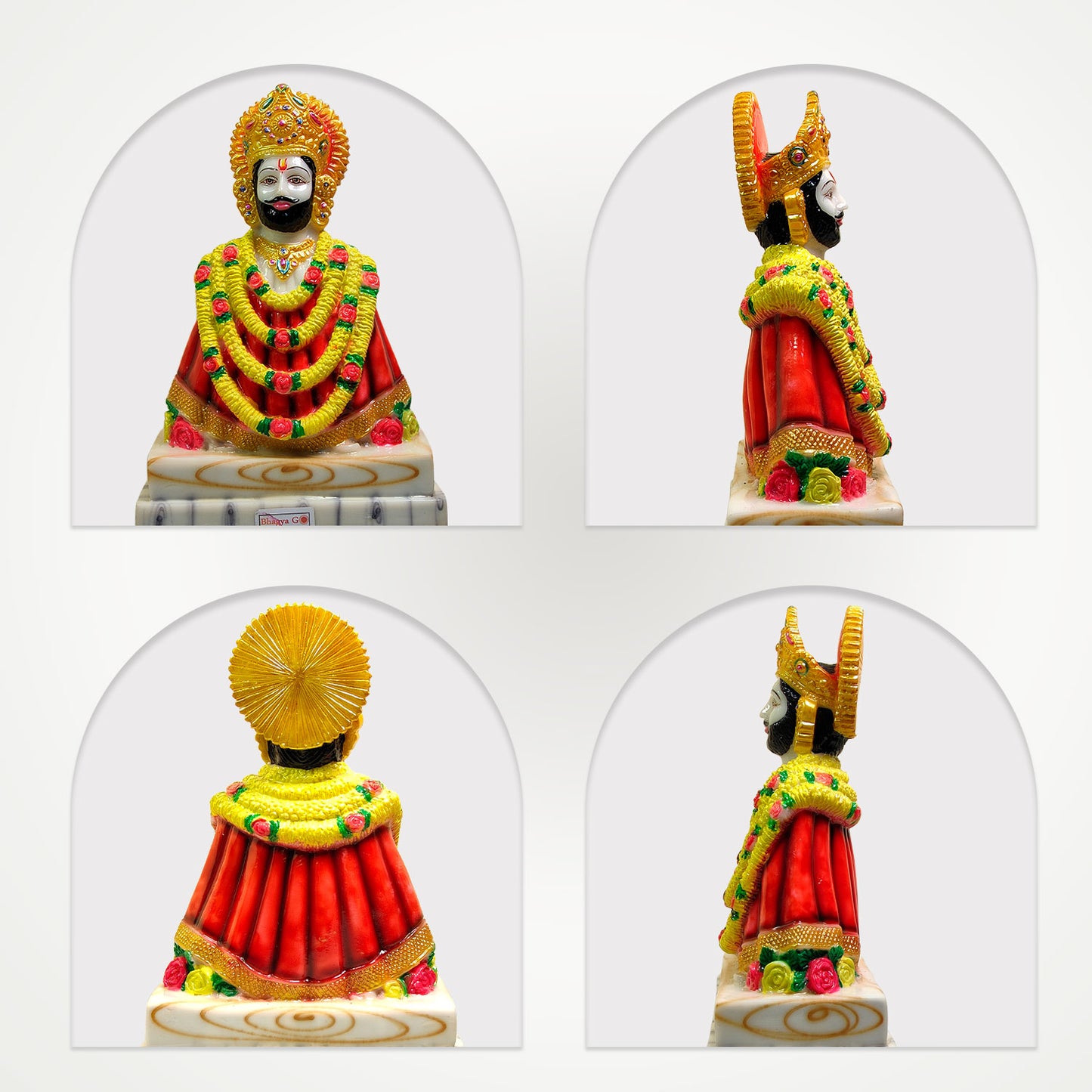 Divine Khatu Shayam Idol -Marble Dust