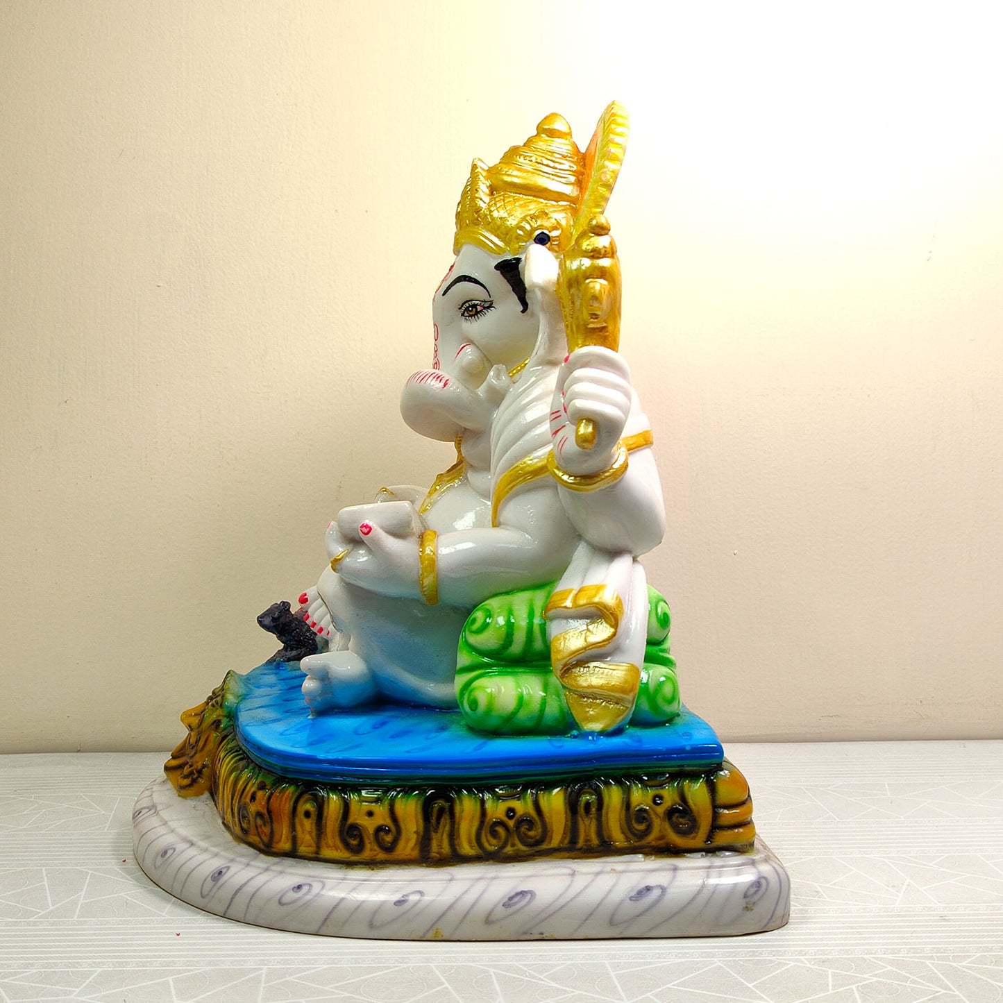 Divine Munshi Ganesh Idol (Big Size)
