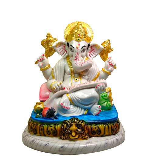 Divine Munshi Ganesh Idol (Big Size)