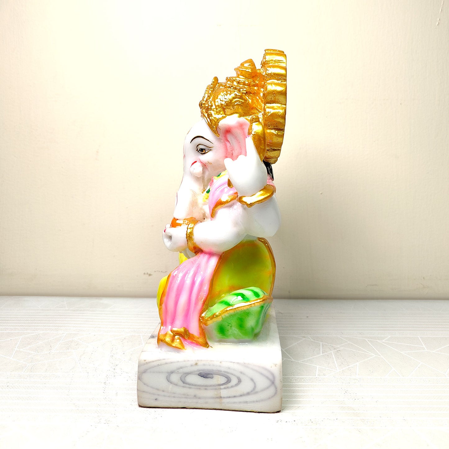 Divine Vighnaharta Ganesha Small Idol