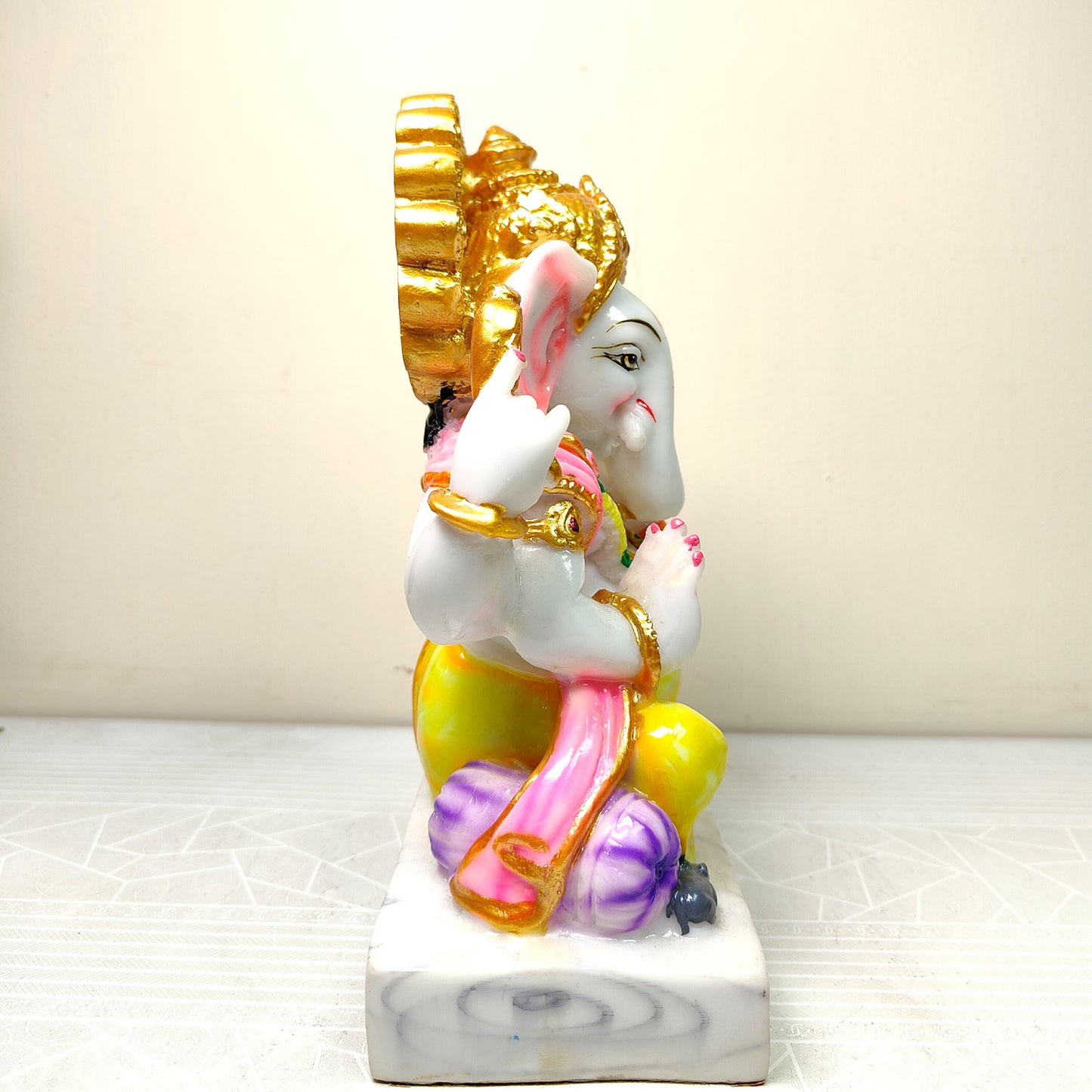 Divine Vighnaharta Ganesha Small Idol