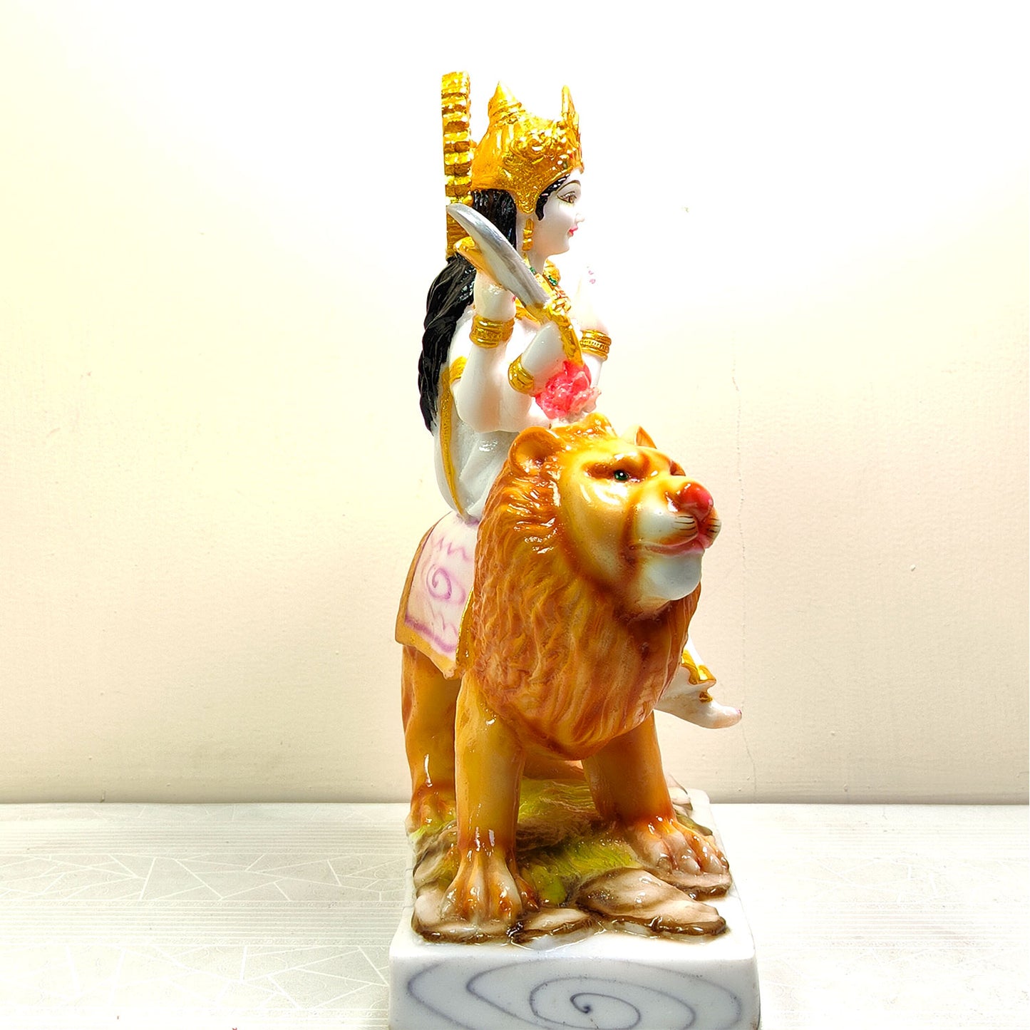 Divine Durga Mata Idol -Marble Dust