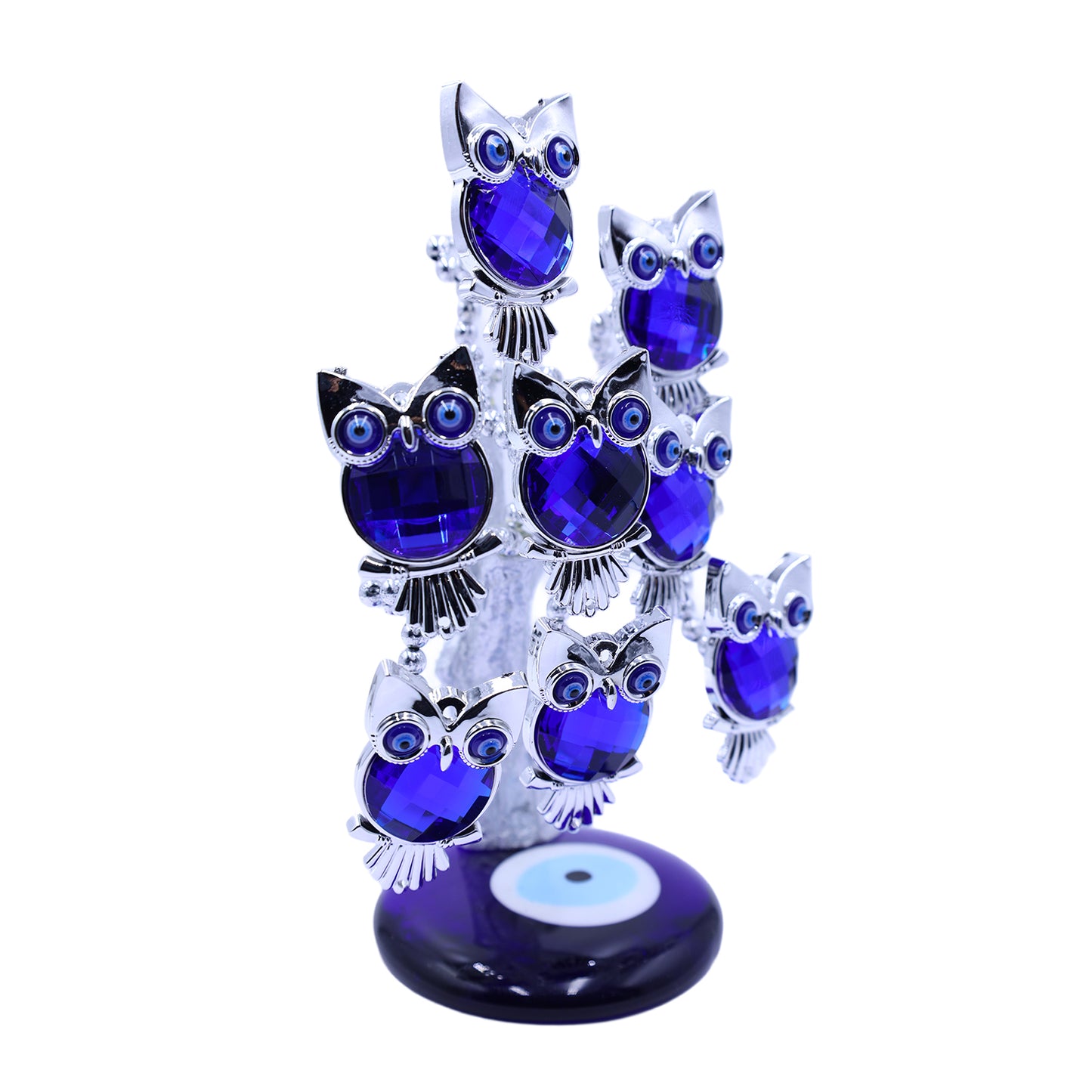 8 Owl Evil Eye Tree