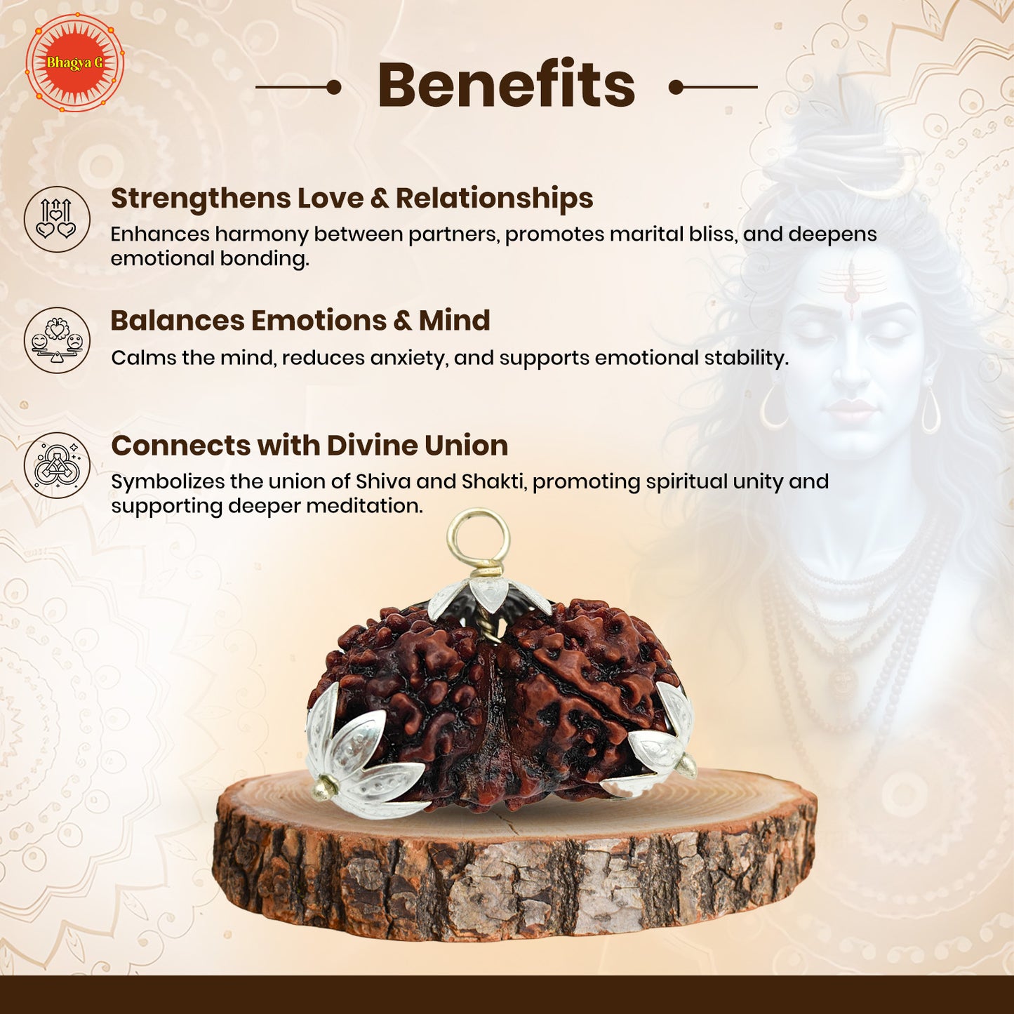 Gauri Shanker Rudraksha (Nepali)