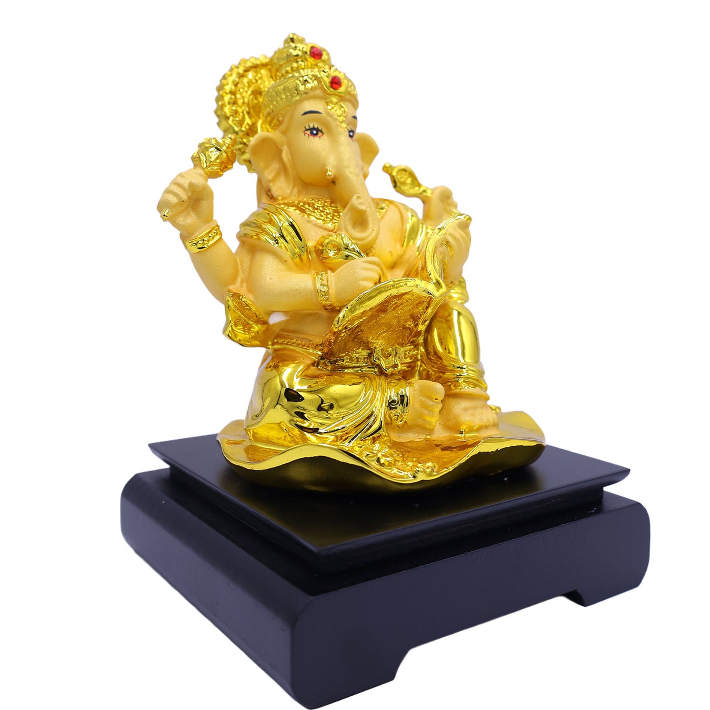 Golden Ganesh with Book