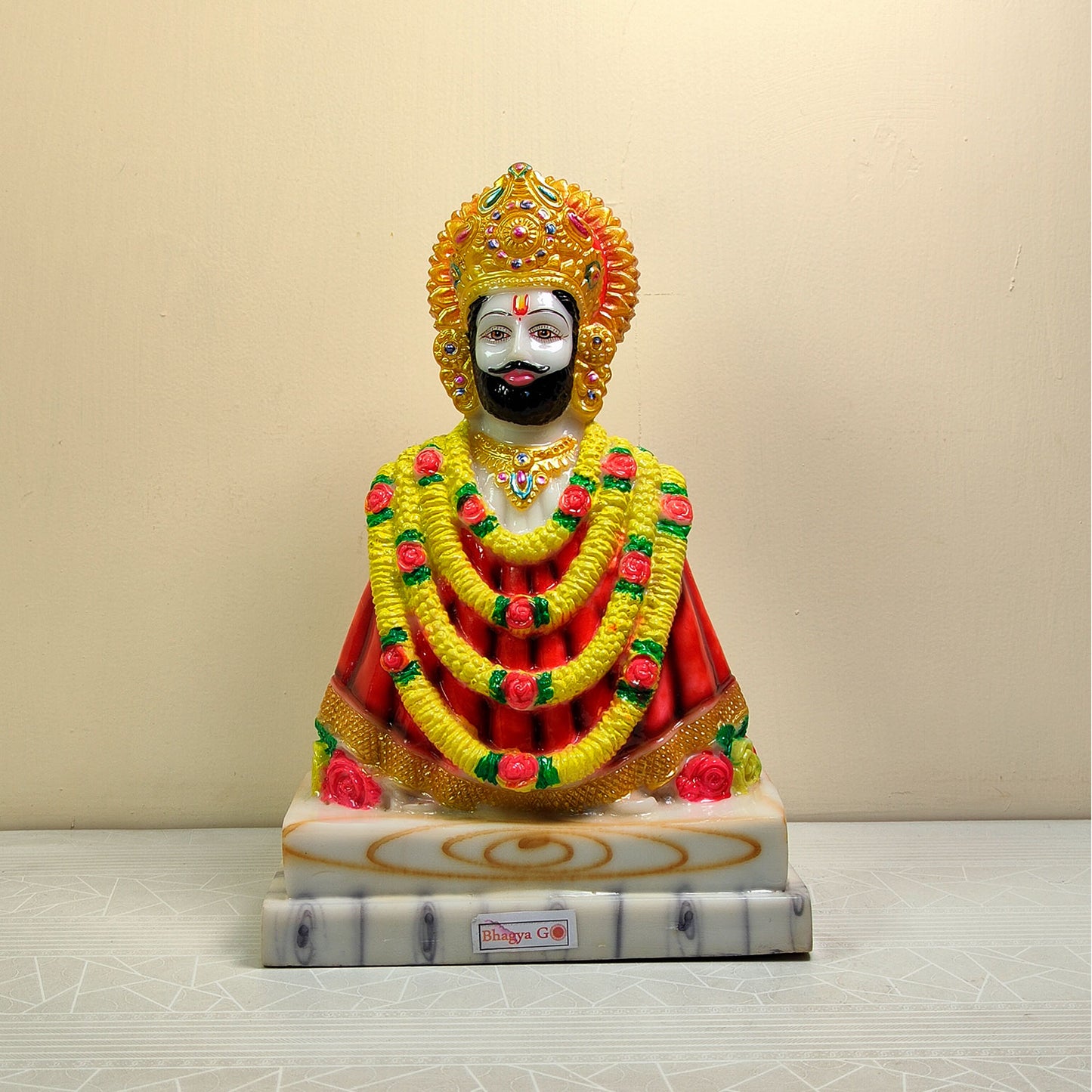 Divine Khatu Shayam Idol -Marble Dust