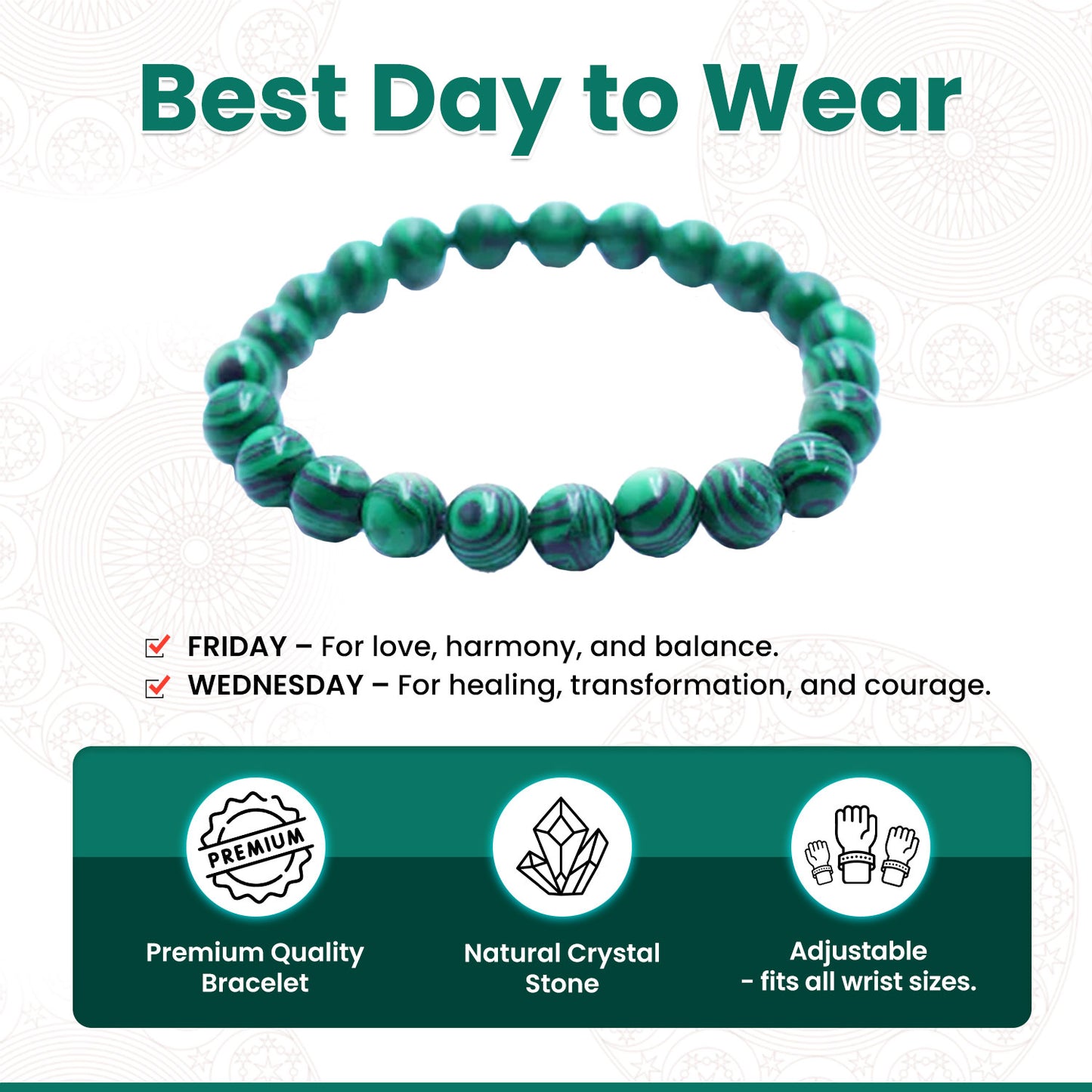 Malachite Bracelet