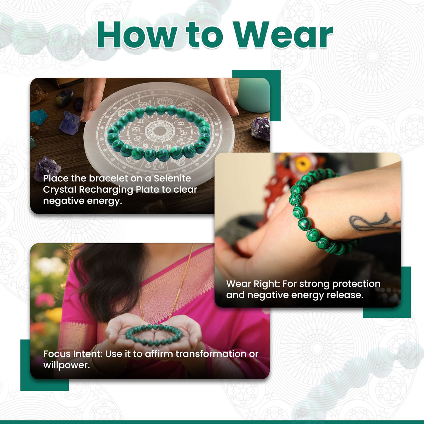Malachite Bracelet
