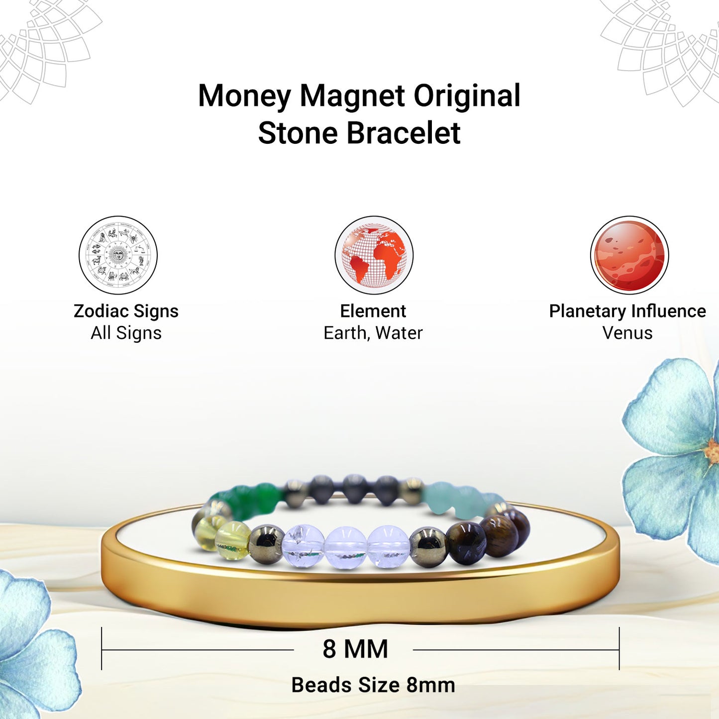 Money Magnet Original Stone Bracelet