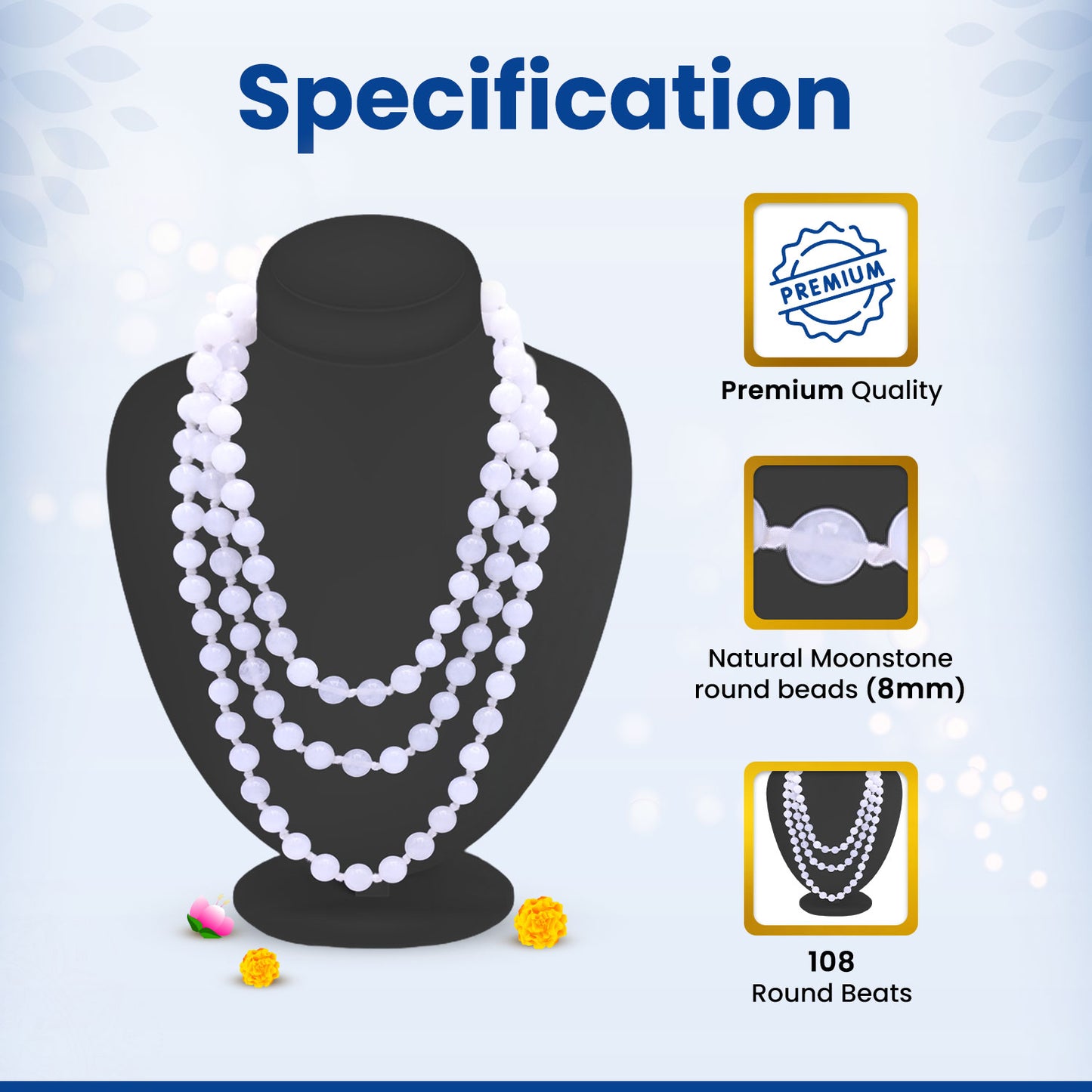 Moonstone Mala