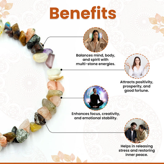 Multicolor Chips Bracelet