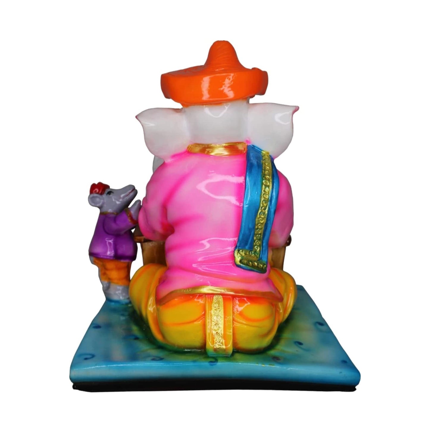 Divine Munshi Ganesh Idol -Marble Dust