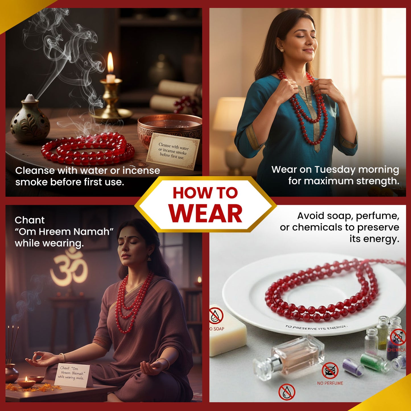 Red Jade Mala