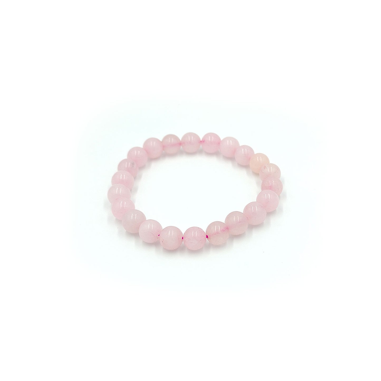 Rose quartz Bracelet For Unconditional Love-(8mm)