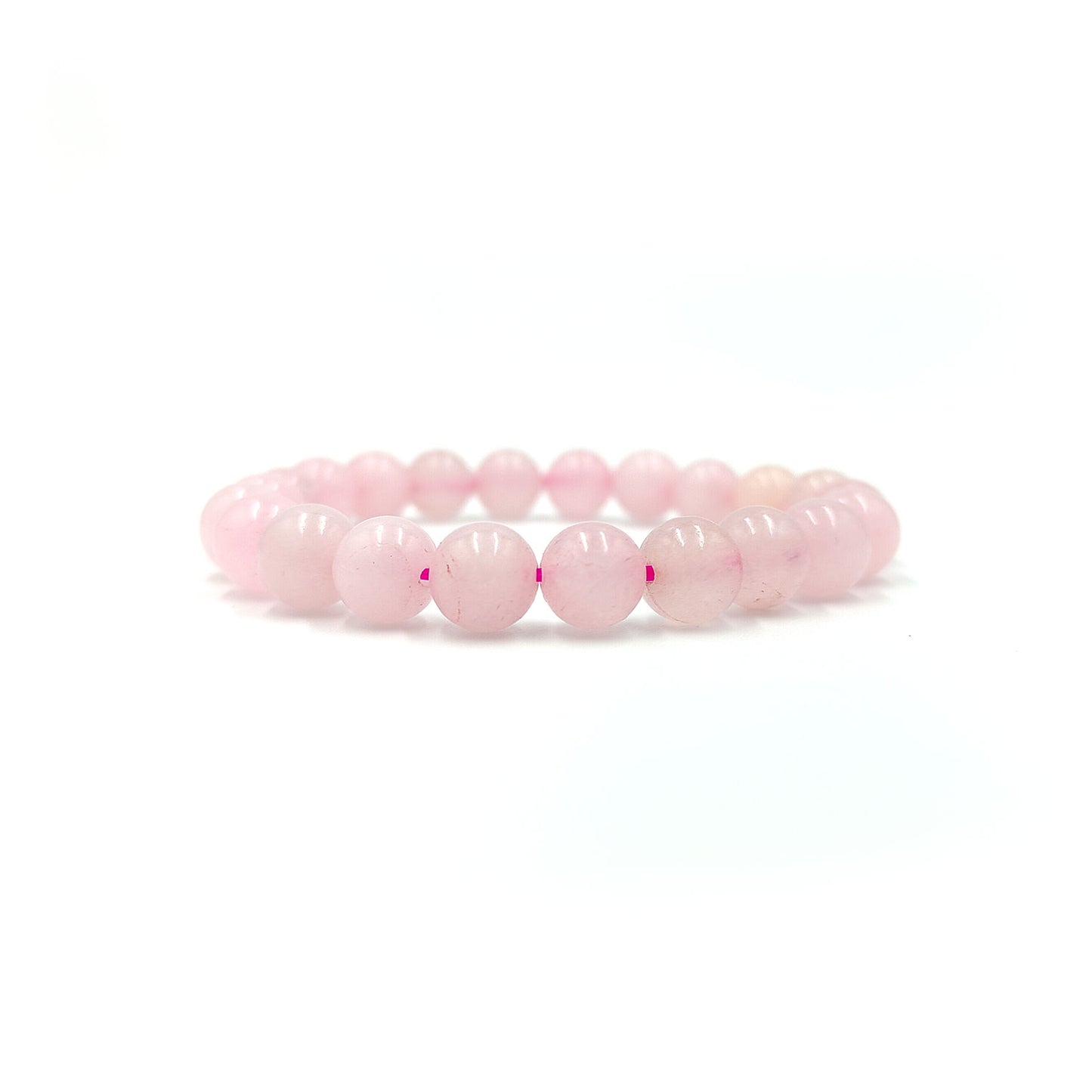 Rose quartz Bracelet For Unconditional Love-(8mm)