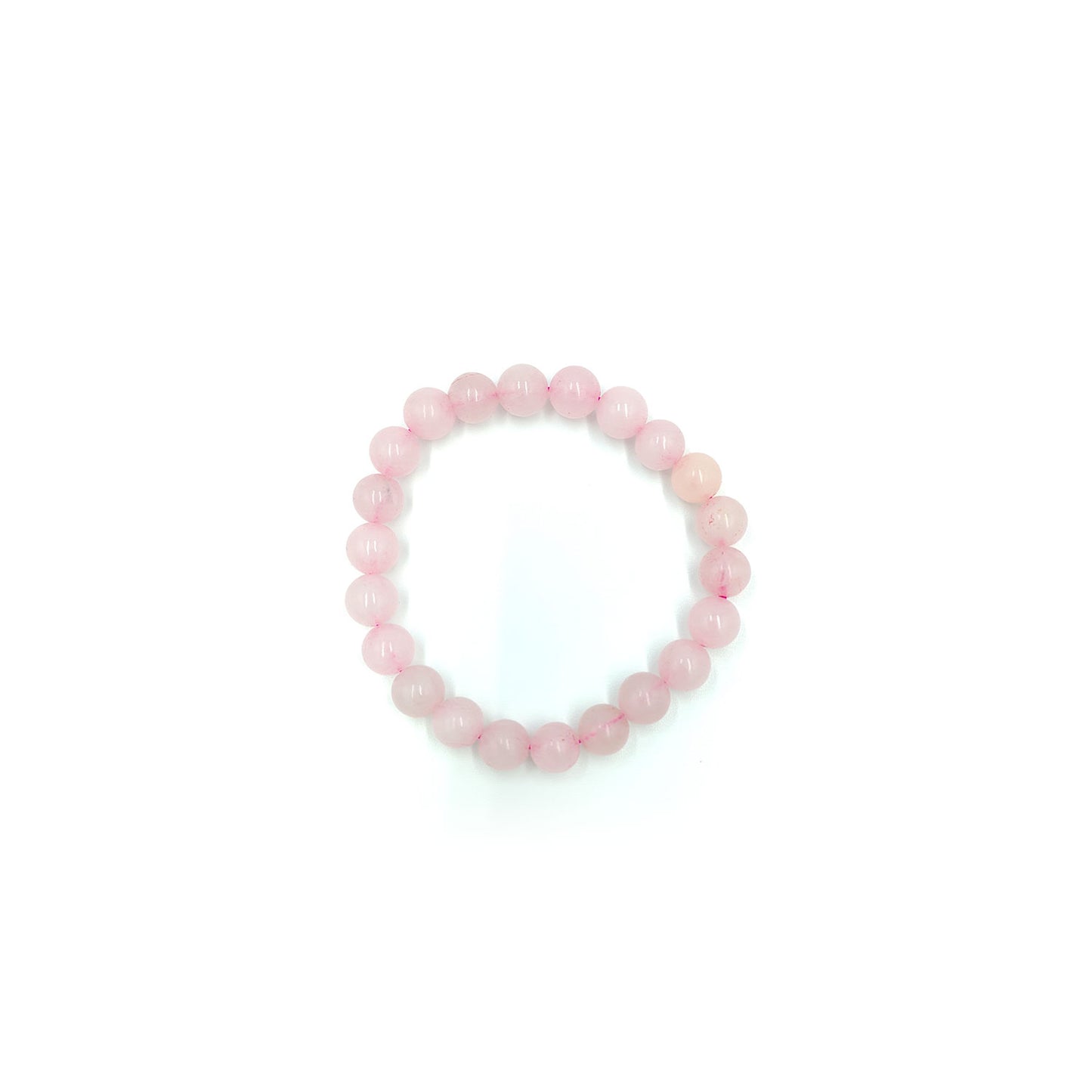 Rose quartz Bracelet For Unconditional Love-(8mm)