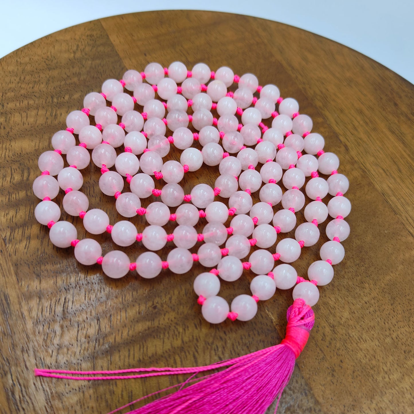 Rose Quartz Mala