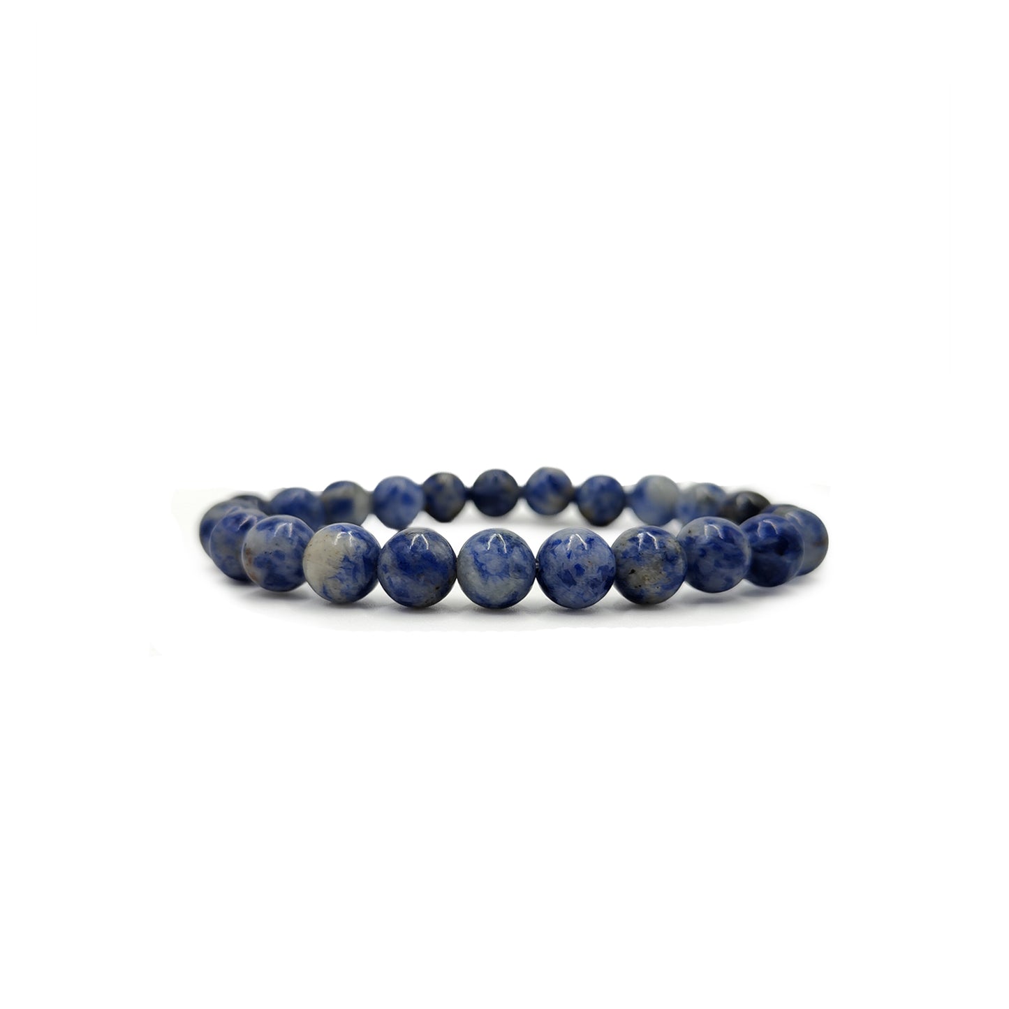 Sodalite Bracelet For Communication & Strengthening Immune System-(8mm)