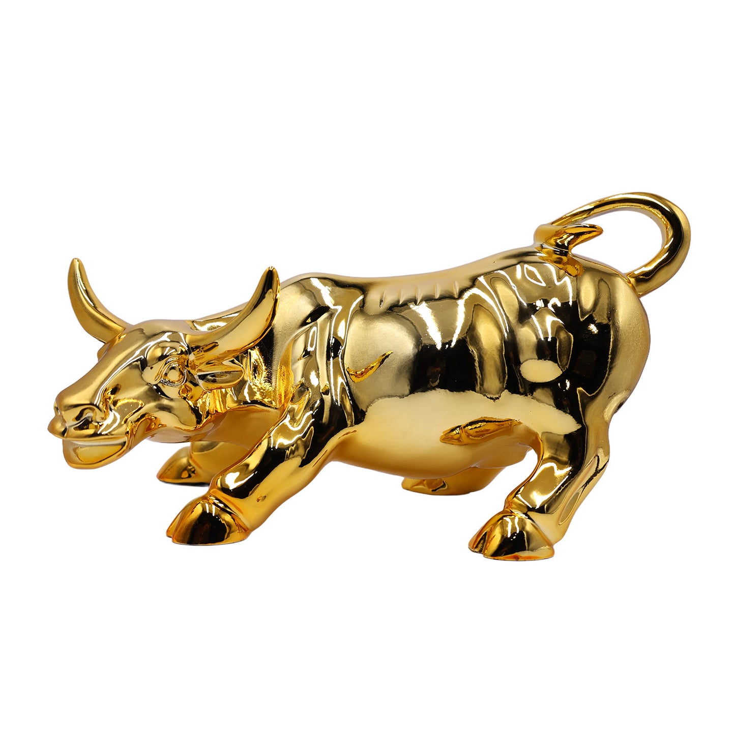 Golden Charging Bull