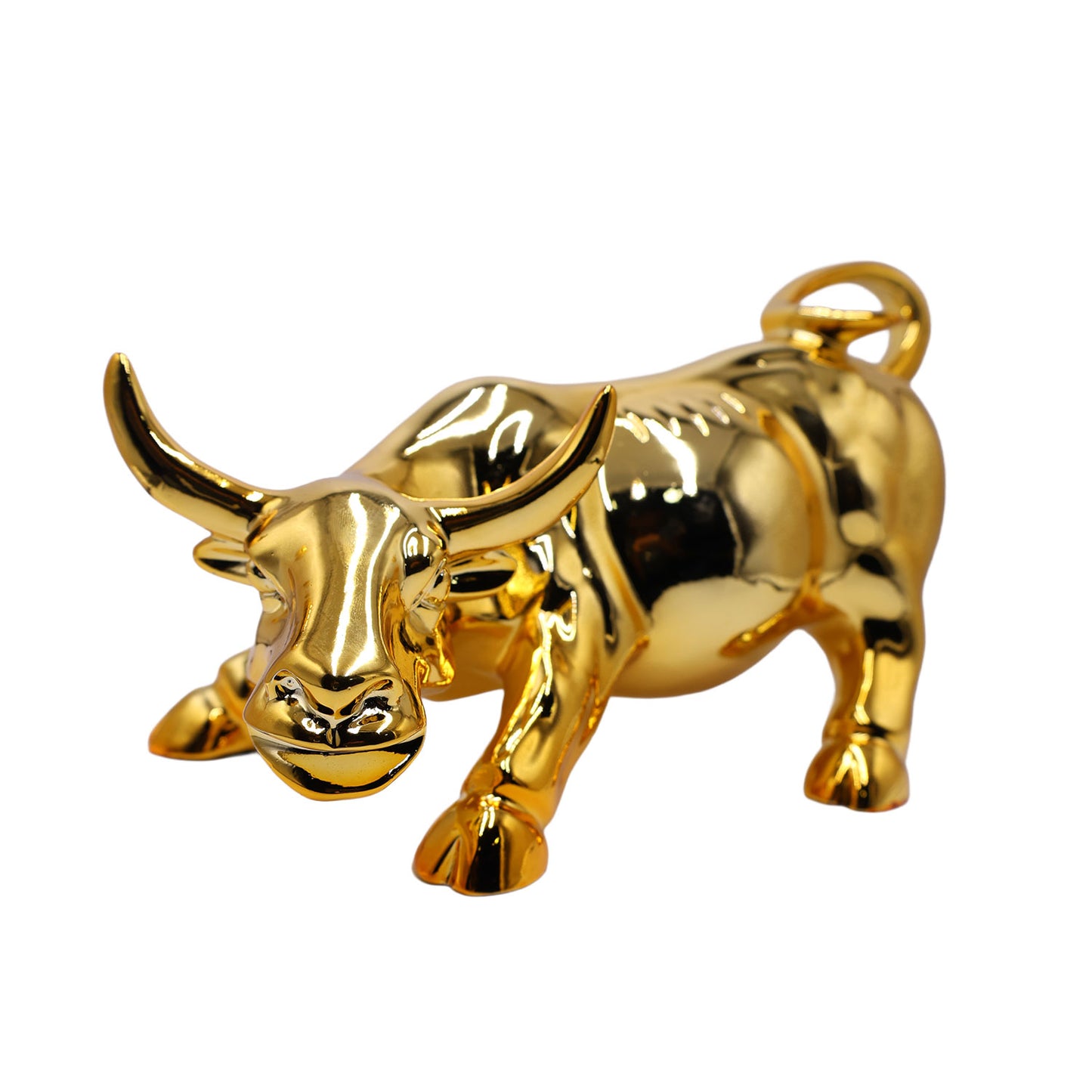 Golden Charging Bull