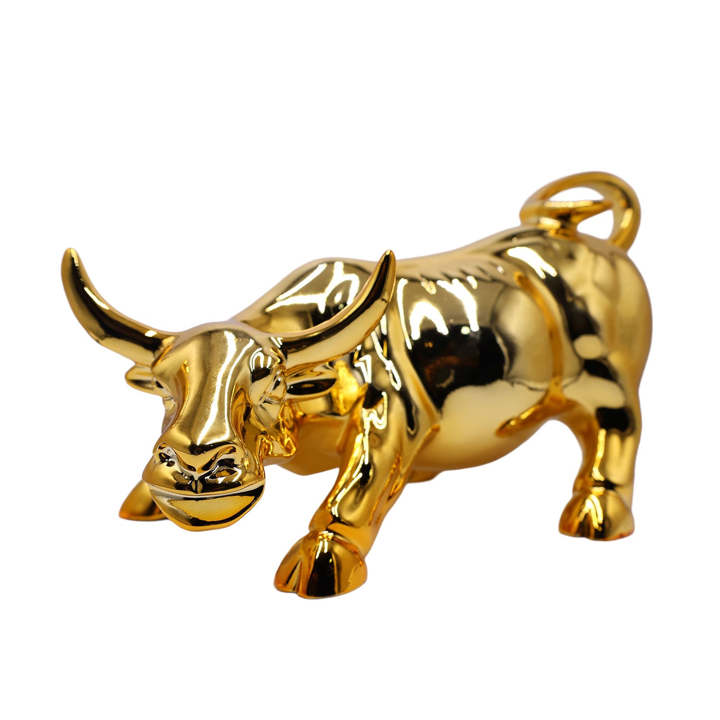 Golden Charging Bull