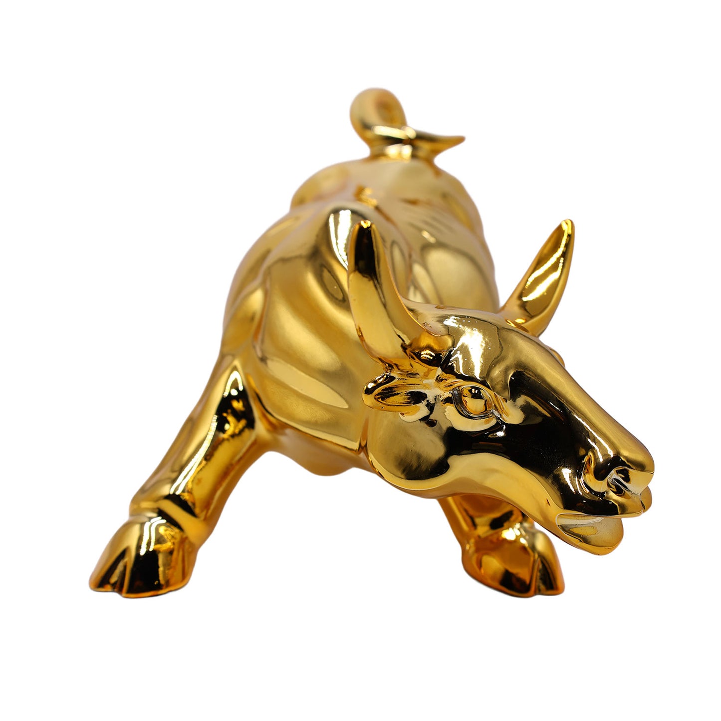 Golden Charging Bull