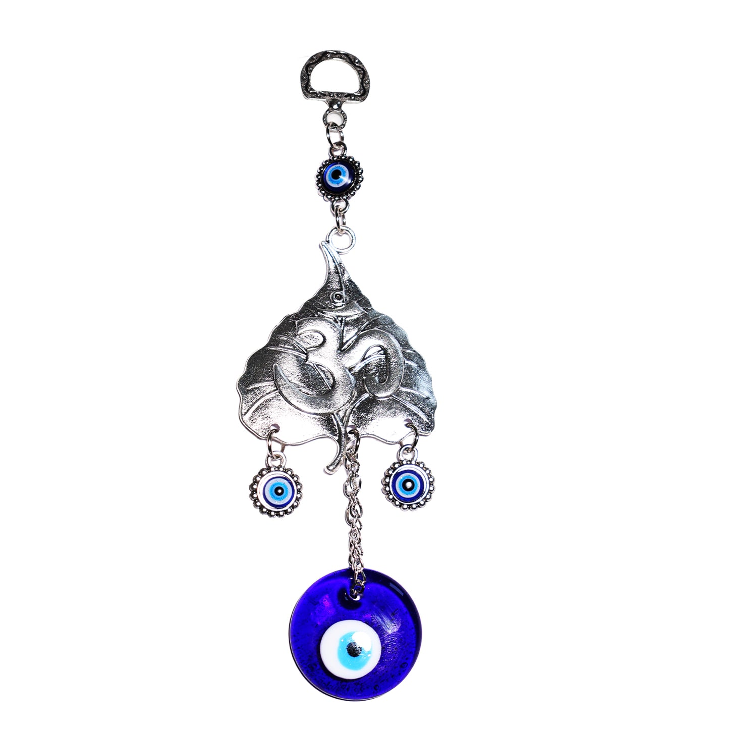 Om Leaf Evil Eye Hanging