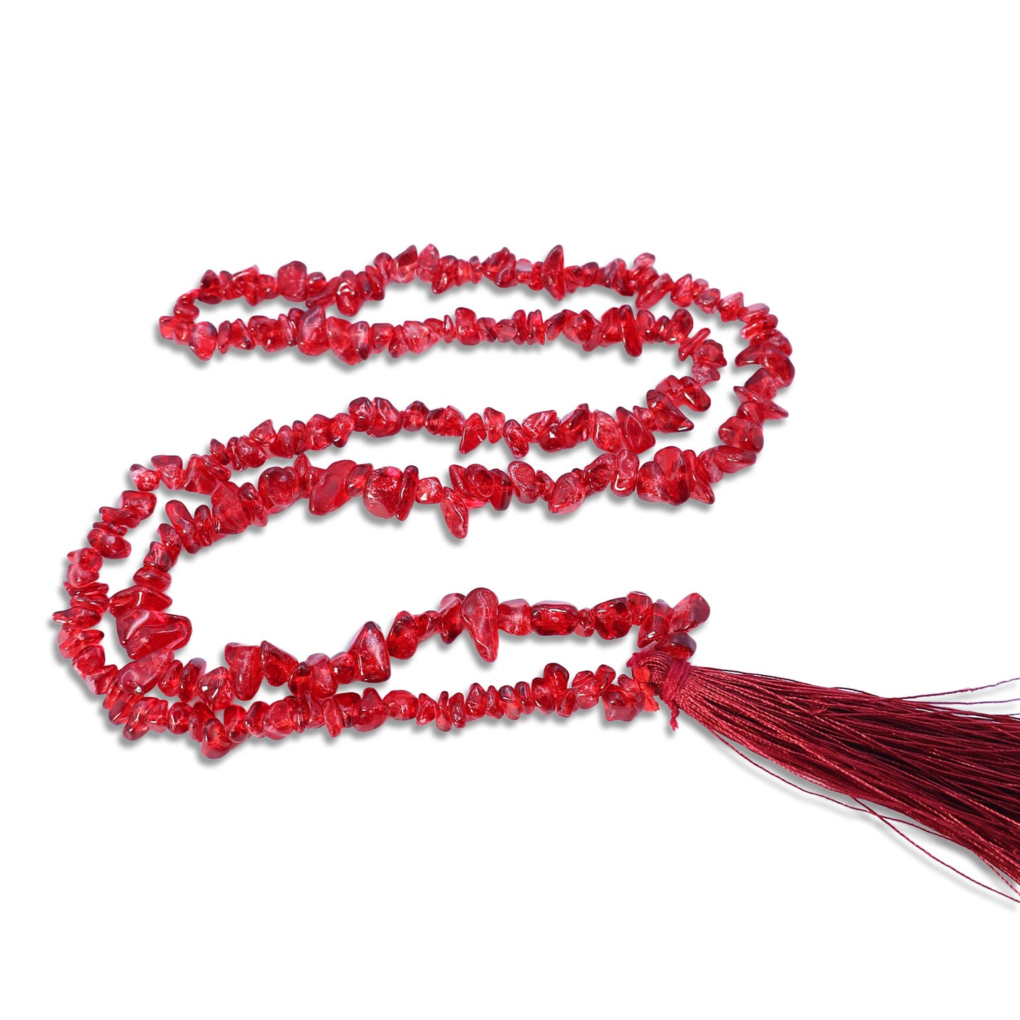 Red Jasper Chips Mala