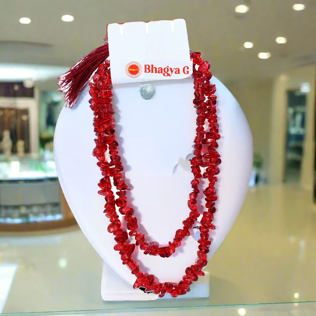 Red Jasper Chips Mala
