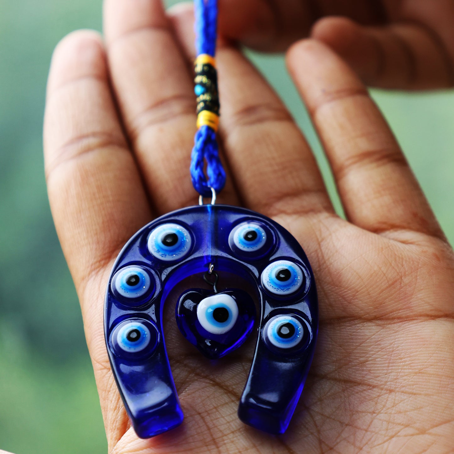 Small Horse Evil Eye Hanging