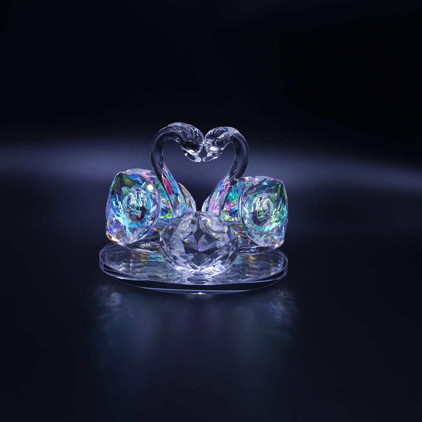 Swing Double Swan Crystal