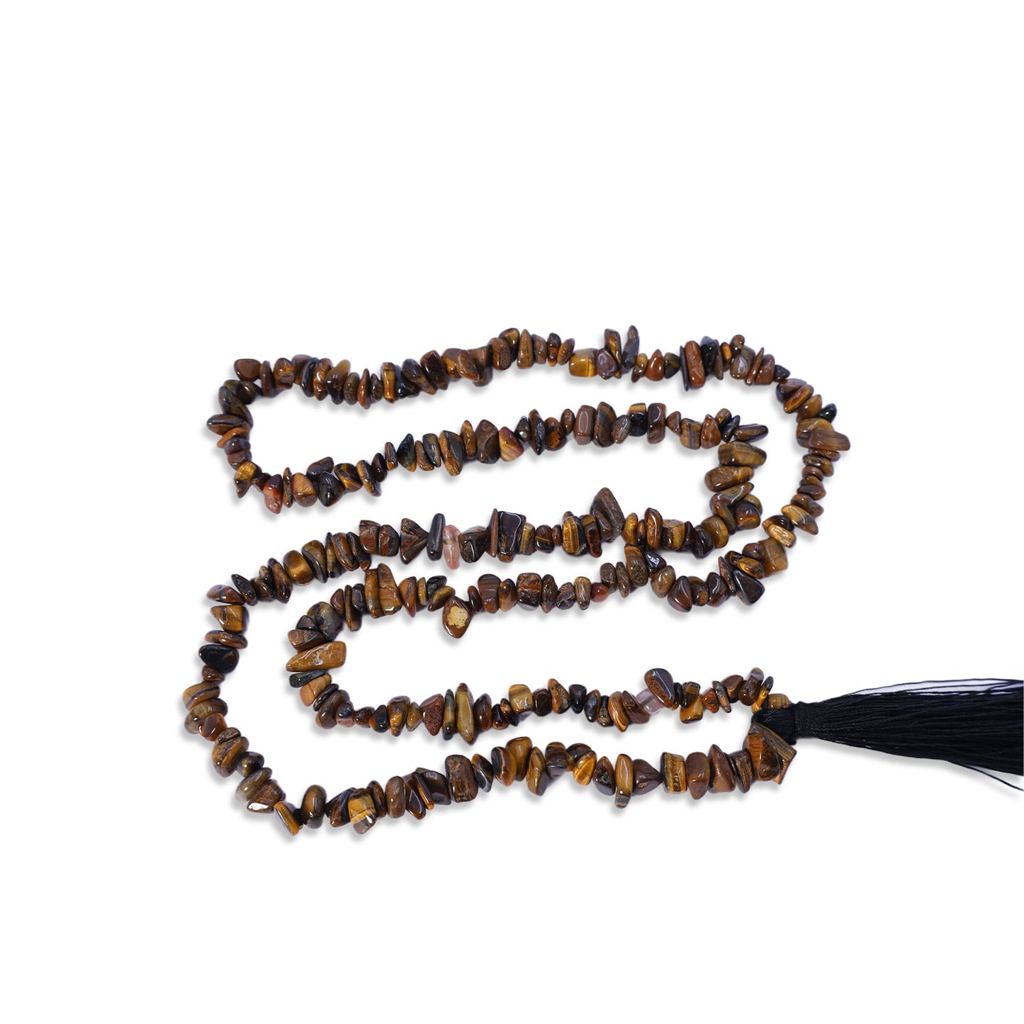Tiger Eye Chips Mala