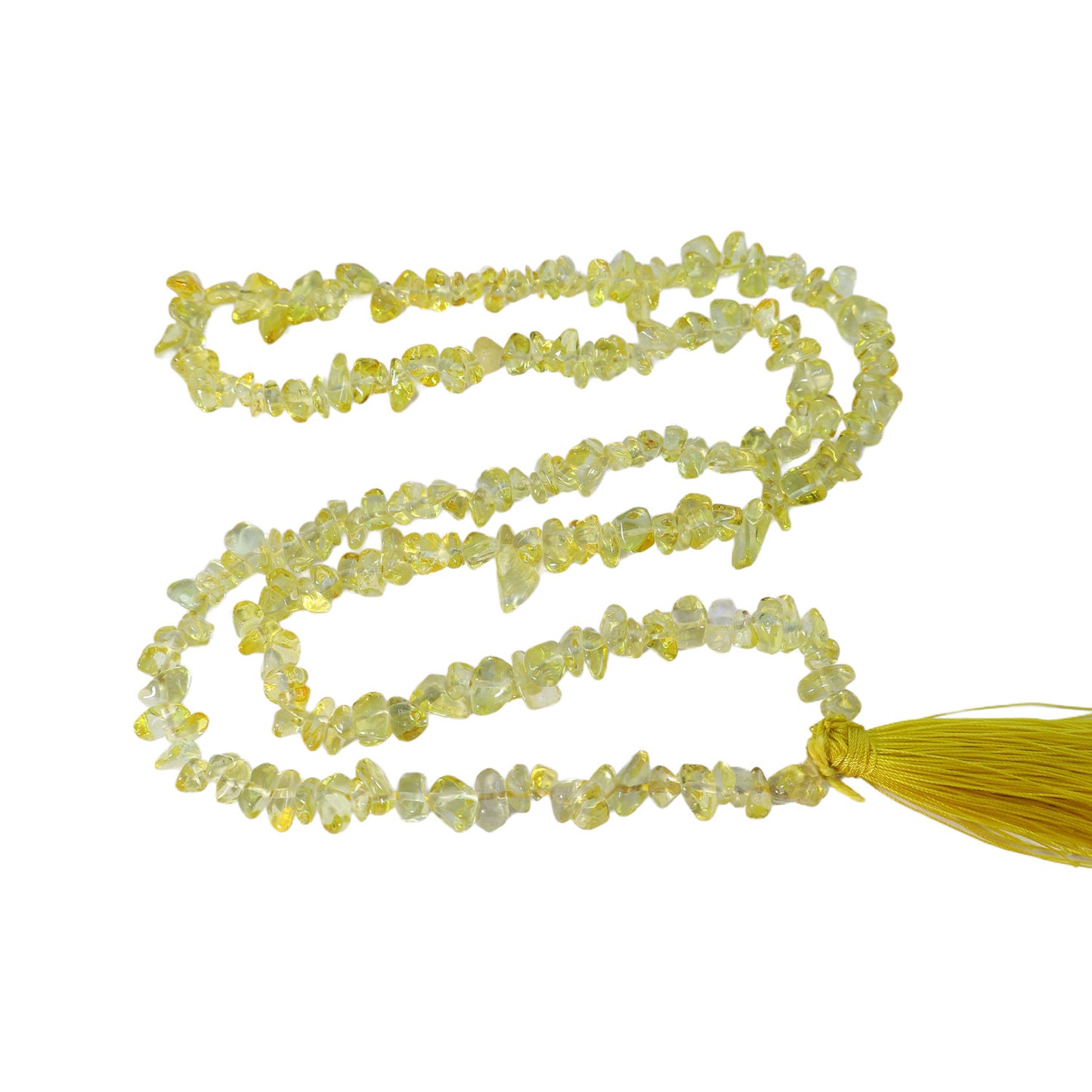 Yellow Opal Chips Mala