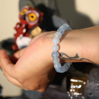 Aquamarine  Bracelet For Communication Harmony