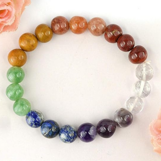 7 Chakra Original Stone Bracelet