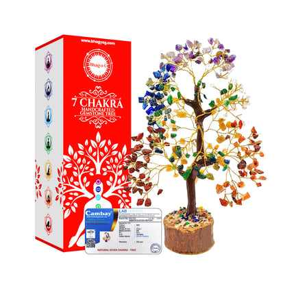 7 Chakra Tree (200-Beads) – Bring Positive Energy, Wealth & Balance in Your Home