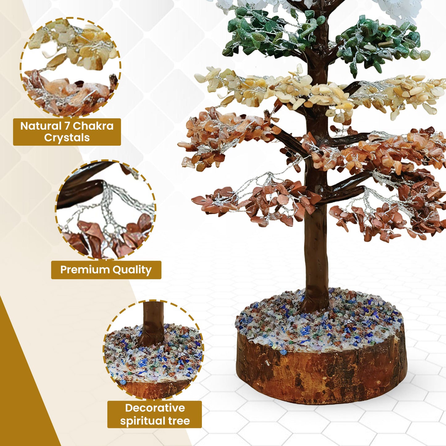 7 Chakra Tree  (1500-Beads)