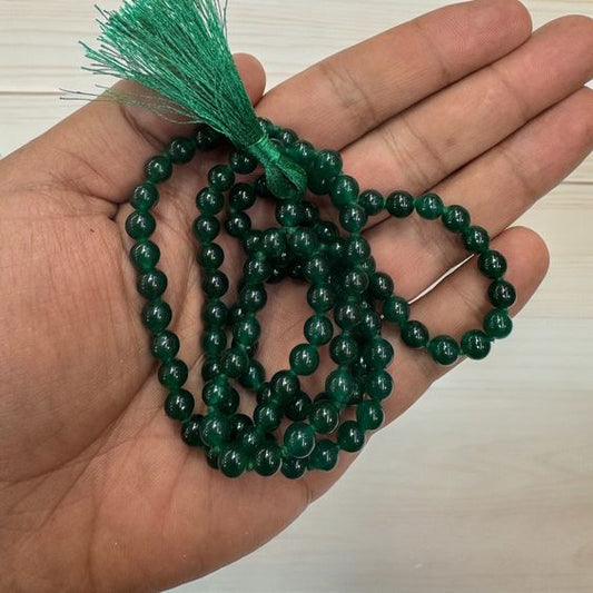 Natural Green Aventurine Mala