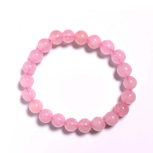 Original Rose Quartz Stone Bracelet